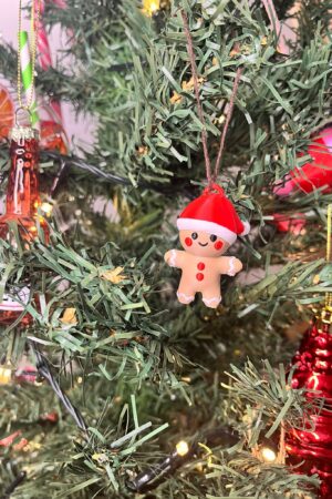 Ornement de sapin Bonhomme pain d'épices –  Création EVE3D