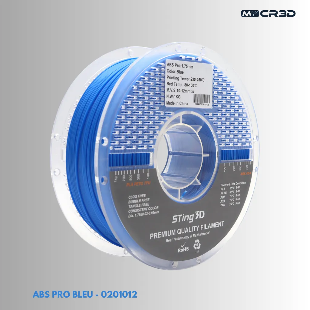 Filament 3D ABS Pro – STING3D – 1kg – Image 3